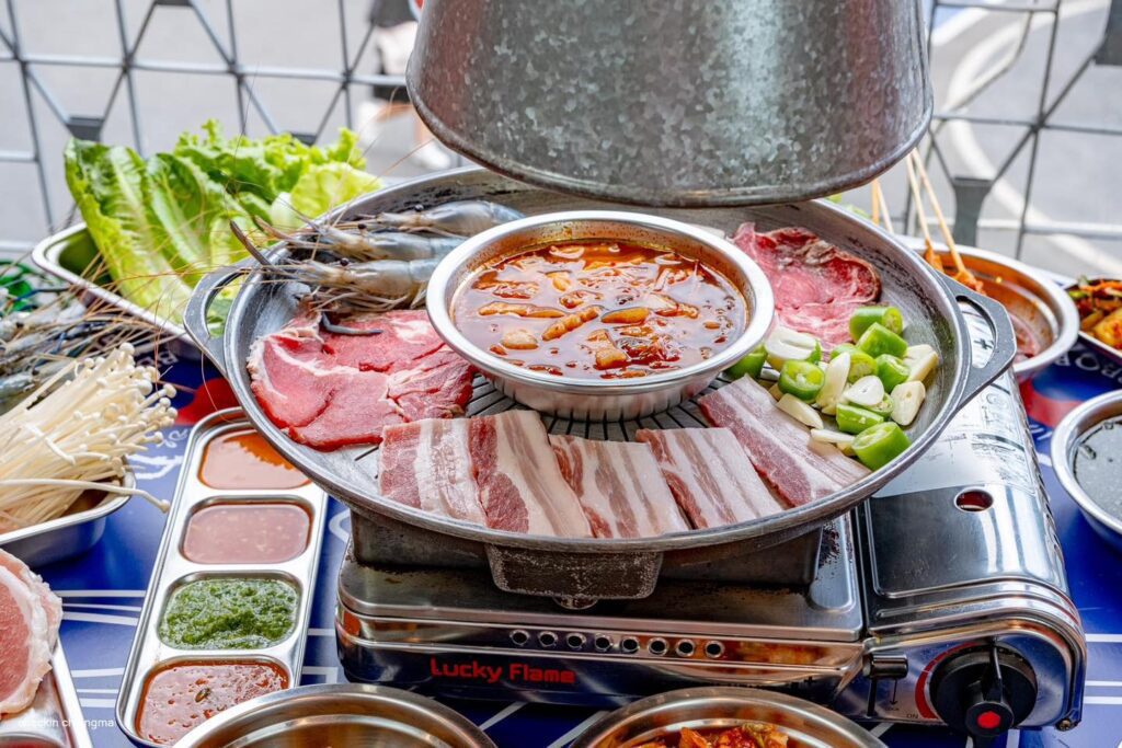 Ting Korean BBQ buffet chiangmai Welo E-Bike ชวนไปกิน 7 ร้านปิ้งย่างอร่อยเด็ด เอาใจสาวกเกาหลี