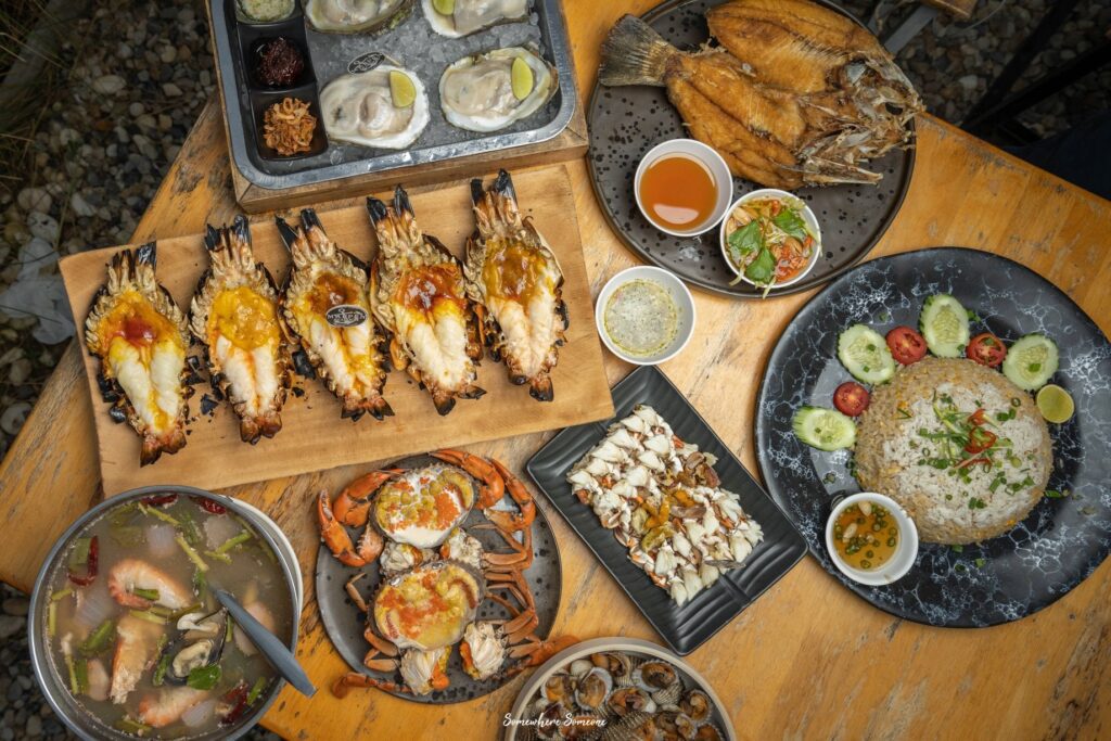 Maepen Seafood Explore Riverside Restaurants Along the Ping River with Welo E-Bike